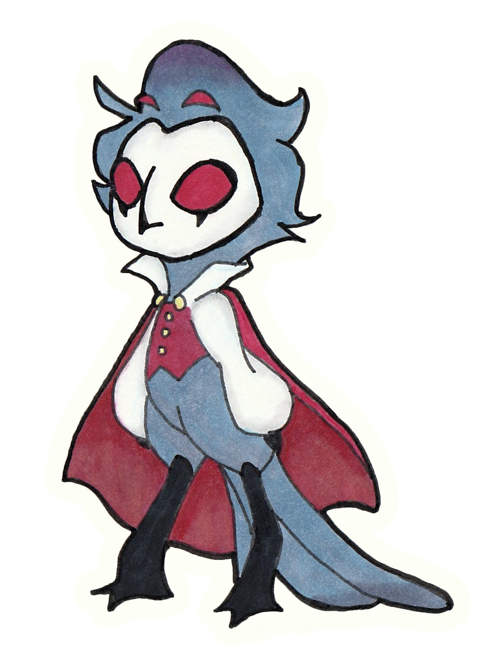 Little Stolas Sticker