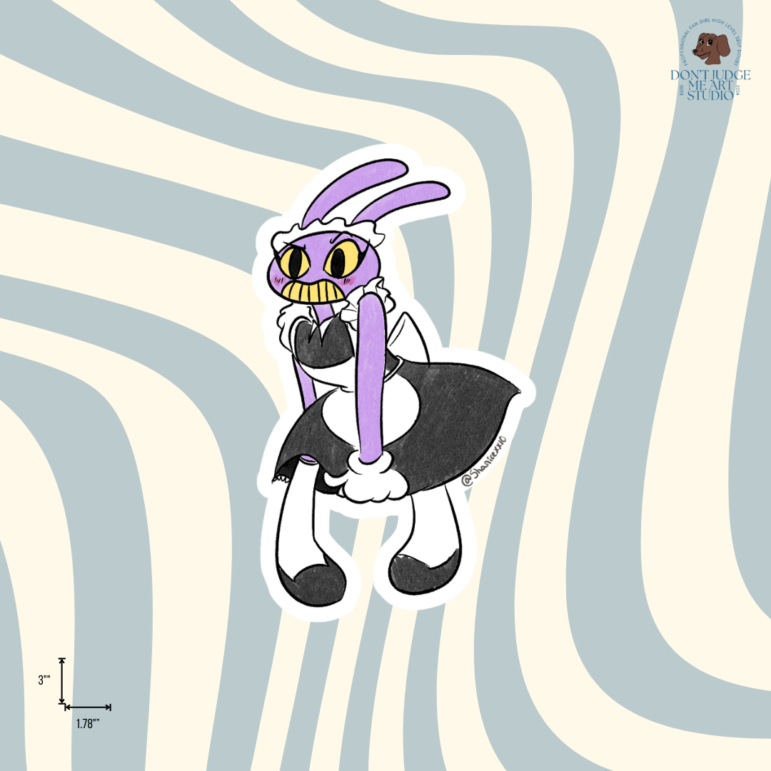 Jax Maid Sticker