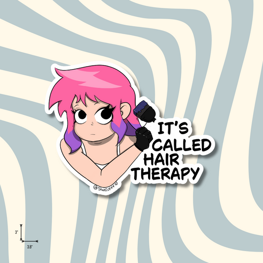 Hair Therapy Sticker