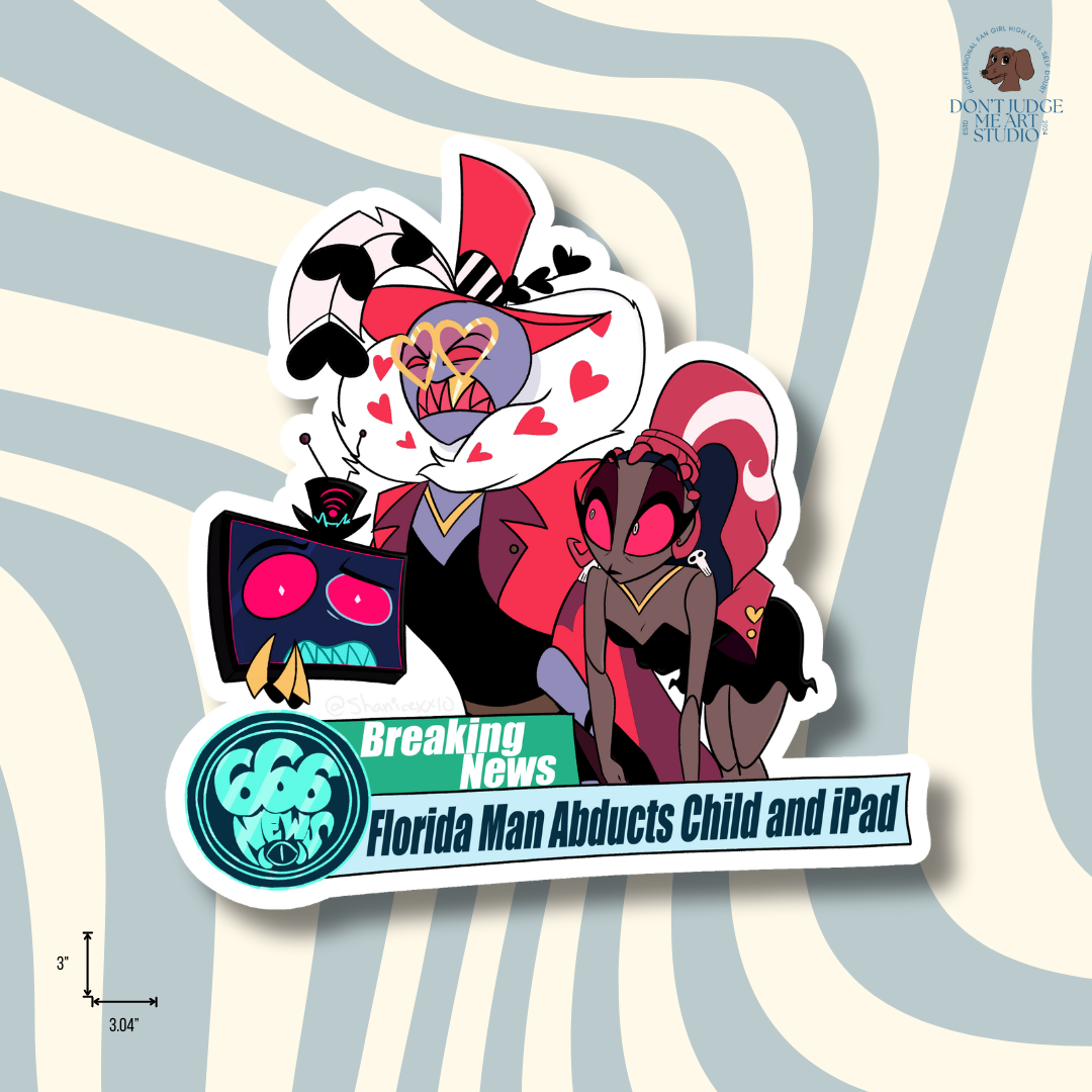 Florida Man Abduction Sticker