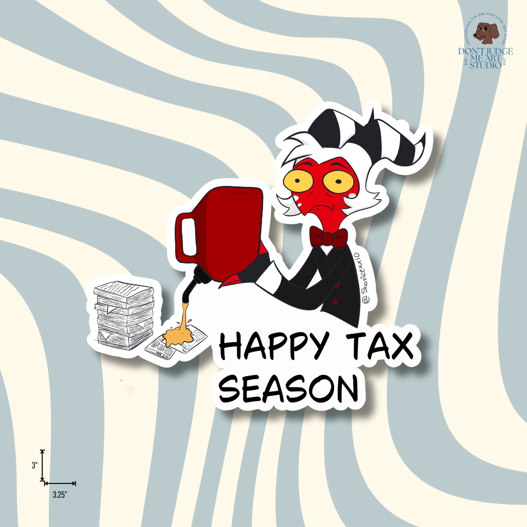Happy Tax Season Sticker