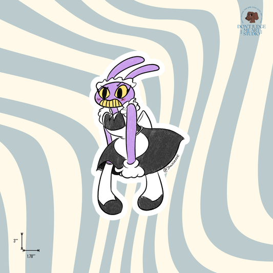 Jax Maid Sticker
